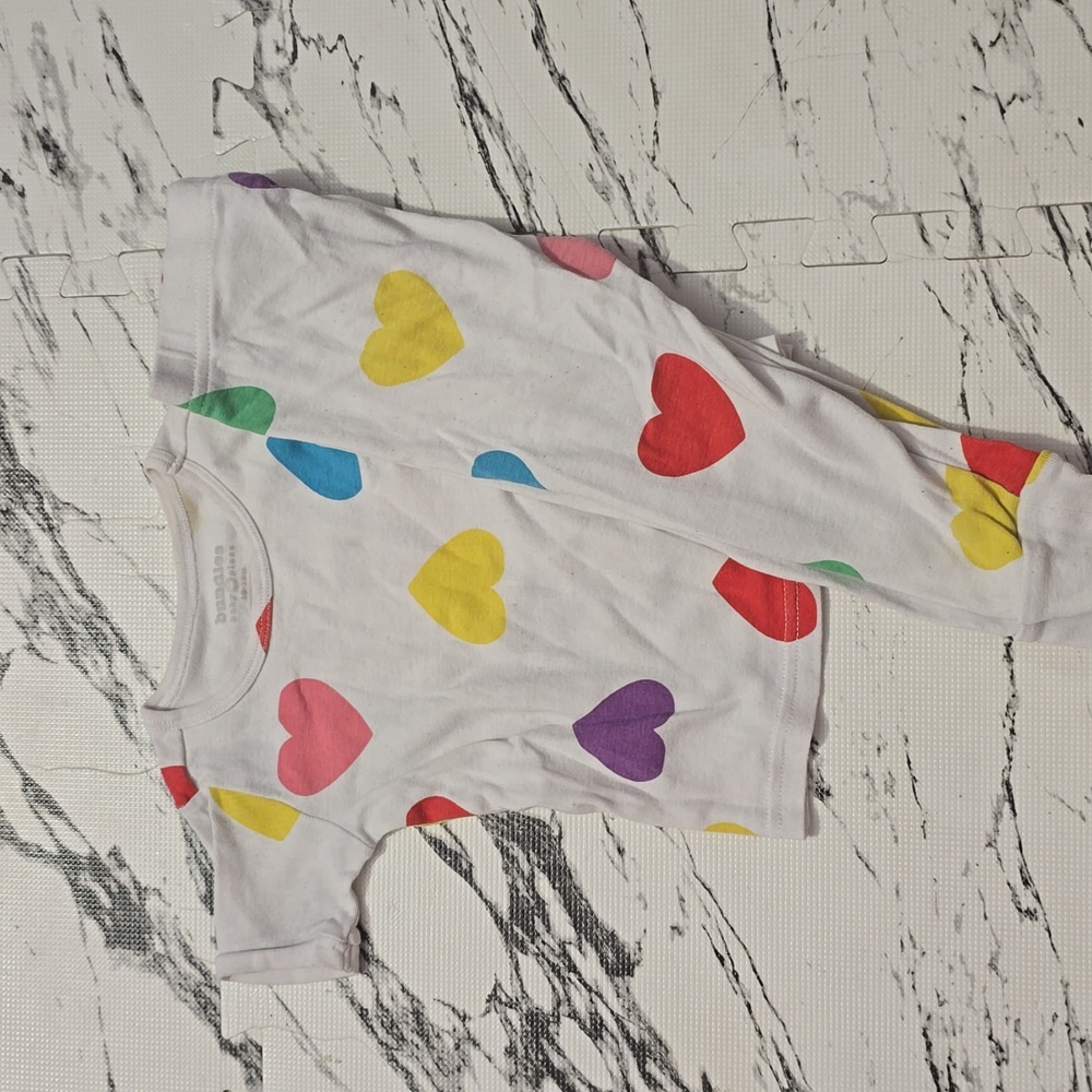 Colorful Heart Kids Pajamas
